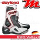 Bottes moto Racing avec coque rigide Daytona Evo Voltex Couleur:Blanc/Noir/Rouge