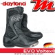 Bottes moto Racing avec coque rigide Daytona Evo Voltex Couleur:Noir