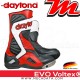 Bottes moto Racing avec coque rigide Daytona Evo Voltex Couleur:Rouge/Noir/Blanc