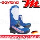 Bottes moto Racing avec coque rigide Daytona Speedway Evo SGP Couleur:Bleu/Blanc