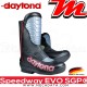 Bottes moto Racing avec coque rigide Daytona Speedway Evo SGP Couleur:Noir/Métallisé