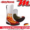 Bottes moto Racing Daytona Speed Master II GP  Couleur:Rouge/Blanc/Flamme