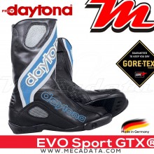 Bottes moto Racing Gore-Tex avec coque rigide Daytona Evo Sports GTX® Couleur:Noir/Bleu