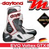 Bottes moto Racing Gore-Tex avec coque rigide Daytona Evo Voltex GTX®  Couleur:Blanc/Noir/Rouge