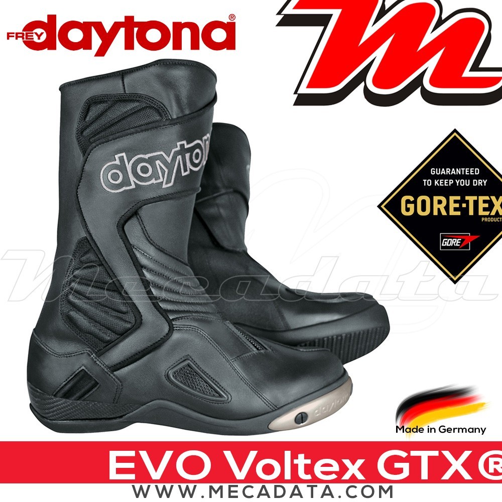 Bottes moto Racing Gore-Tex avec coque rigide Daytona Evo Voltex GTX®  Couleur:Noir