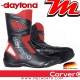 Bottes moto Sport Daytona Carver Couleur:Noir/Rouge