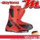 Bottes moto Sport Daytona Winner Couleur:Rouge/Noir