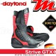 Bottes moto Sport Gore-Tex Daytona Strive GTX Couleur:Noir/Rouge