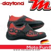 Chaussures moto Daytona Moto Fun  Couleur:Anthracite/Rouge