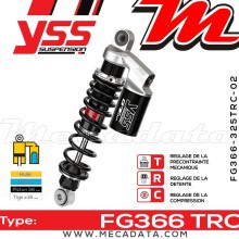 Amortisseur ~ YSS FG366-325TRC-02-888 