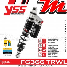 Amortisseur ~ YSS FG366-380TRWL-03-888 