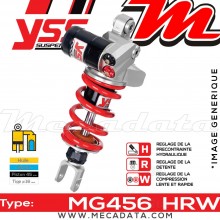 Amortisseur ~ YSS MG456-280HRW-37I-858 
