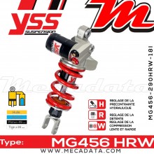 Amortisseur ~ YSS MG456-290HRW-18I-858 