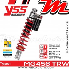 Amortisseur ~ YSS MG456-400TRW-12-858F 