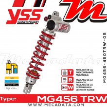 Amortisseur ~ YSS MG456-450TRW-05-858F 