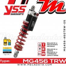 Amortisseur ~ YSS MG456-460TRW-05-858F 