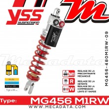 Amortisseur ~ YSS MG456-480M1RW-09-FR 