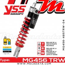 Amortisseur ~ YSS MG456-485TRW-04-858F 