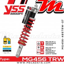 Amortisseur ~ YSS MG456-485TRW-07-858F 