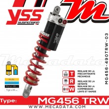 Amortisseur ~ YSS MG456-490TRW-03-858F 