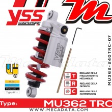 Amortisseur ~ YSS MU362-240TRC-07-858 