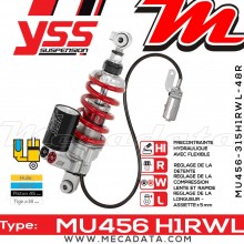 Amortisseur ~ YSS MU456-315H1RWL-48R 