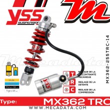 Amortisseur ~ YSS MX362-255TRC-14-858 