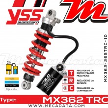 Amortisseur ~ YSS MX362-265TRC-10-858 