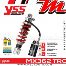 Amortisseur ~ YSS MX362-265TRC-17-858 