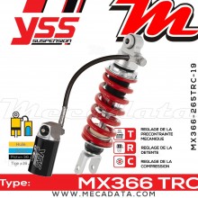 Amortisseur ~ YSS MX366-265TRC-19-858 