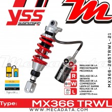 Amortisseur ~ YSS MX366-285TRWL-21-858 