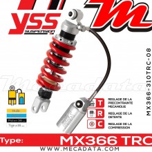 Amortisseur ~ YSS MX366-310TRC-08-859 