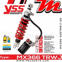 Amortisseur ~ YSS MX366-325TRWJ-20-858 