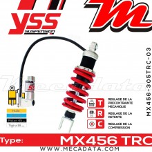 Amortisseur ~ YSS MX456-305TRC-03-858 