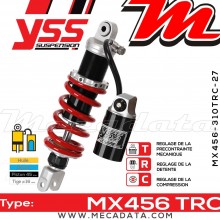 Amortisseur ~ YSS MX456-310TRC-27-858 