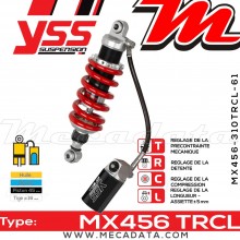 Amortisseur ~ YSS MX456-310TRCL-61-858 