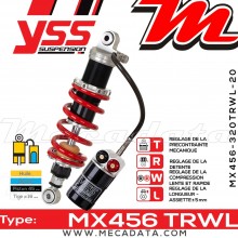 Amortisseur ~ YSS MX456-320TRWL-20-858 