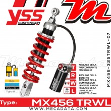 Amortisseur ~ YSS MX456-325TRWL-07-858 