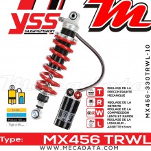 Amortisseur ~ YSS MX456-330TRWL-10-858 
