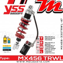 Amortisseur ~ YSS MX456-330TRWL-47-858 