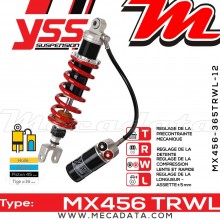 Amortisseur ~ YSS MX456-365TRWL-12-858 