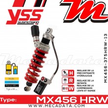 Amortisseur ~ YSS MX456-375HRW-13-858 