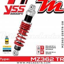 Amortisseur ~ YSS MZ362-255TR-08-85 