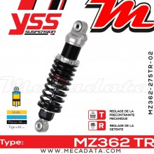 Amortisseur ~ YSS MZ362-275TR-02-85 