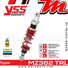 Amortisseur ~ YSS MZ362-310TRL-15-85 