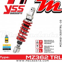 Amortisseur ~ YSS MZ362-320TRL-10-85 