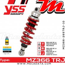 Amortisseur ~ YSS MZ366-265TRJ-10-85 