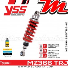 Amortisseur ~ YSS MZ366-285TRJ-01-85 