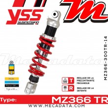 Amortisseur ~ YSS MZ366-300TR-14-85 