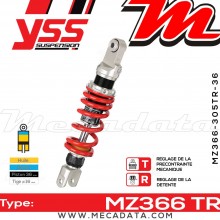 Amortisseur ~ YSS MZ366-305TR-36-85 